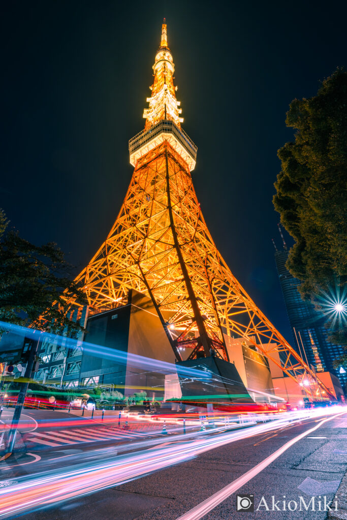 GFX100Sで撮影した東京タワー