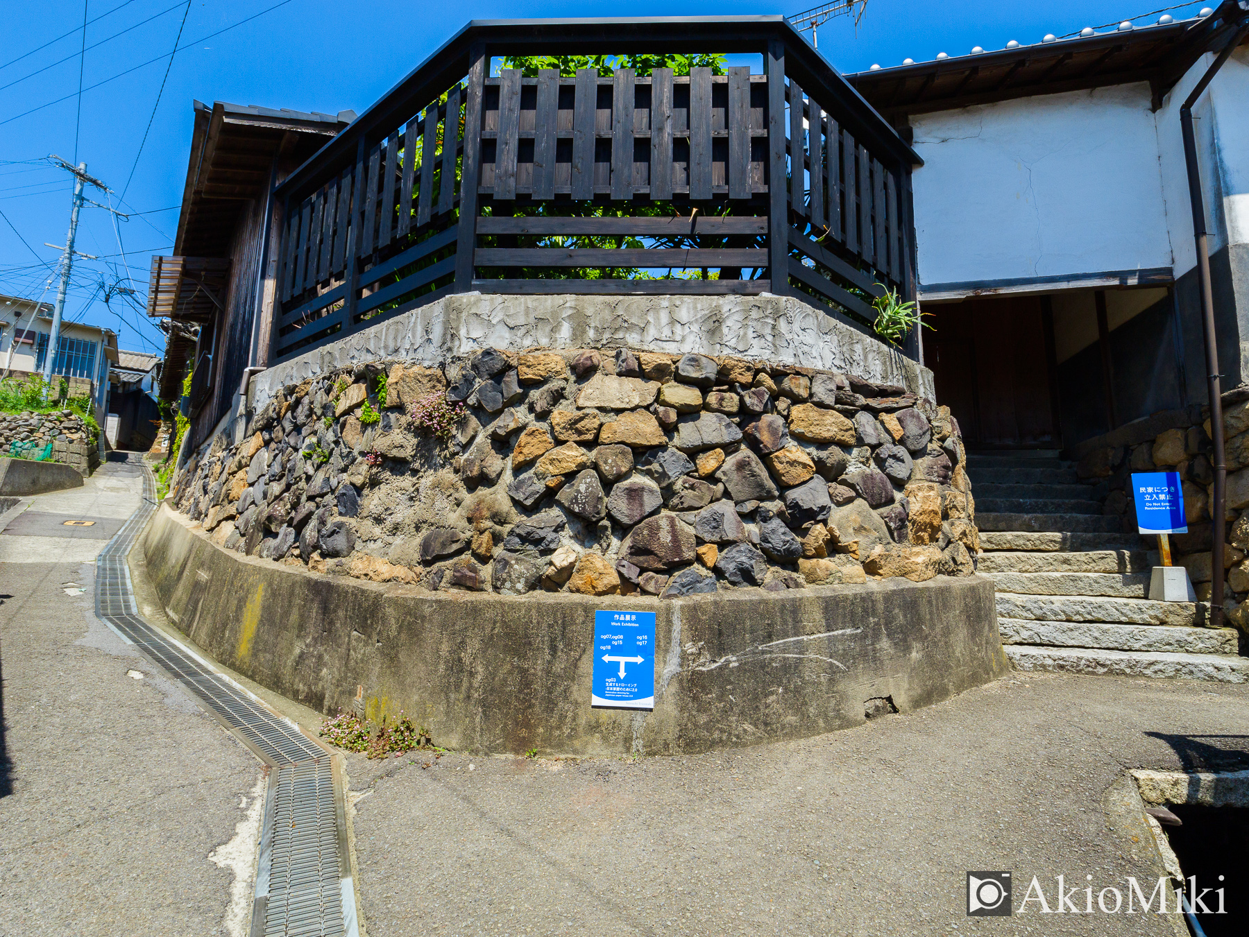 男木島の風景