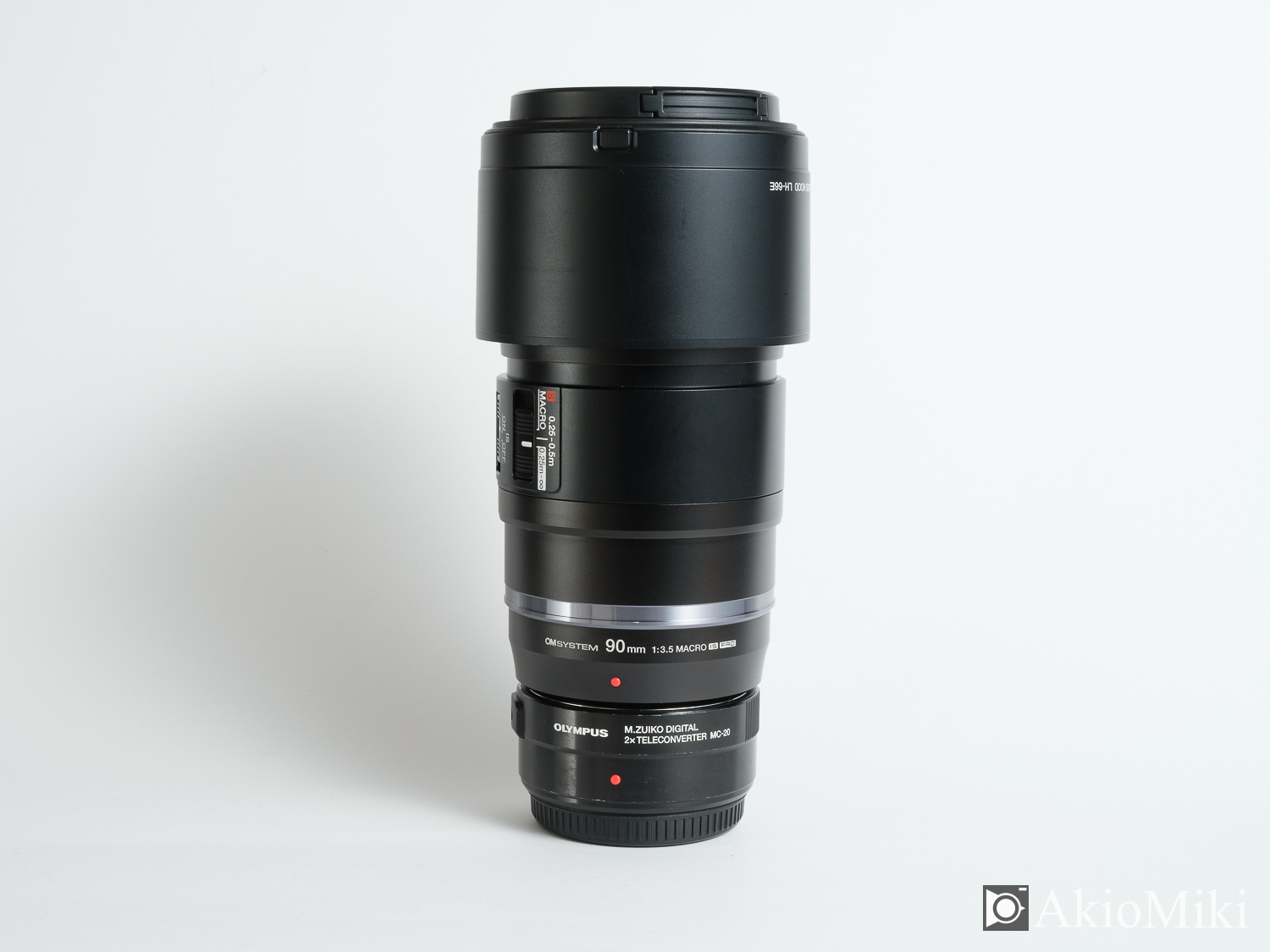 M.ZUIKO 90mm F3.5 Macro IS PROとMC-20