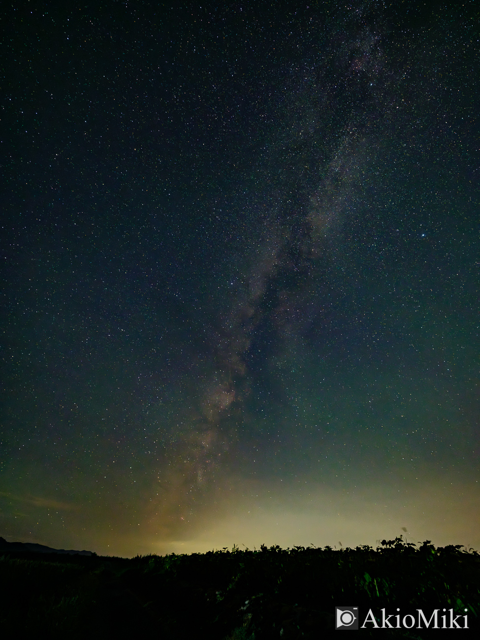 香川県で撮影したペルセウス座流星群