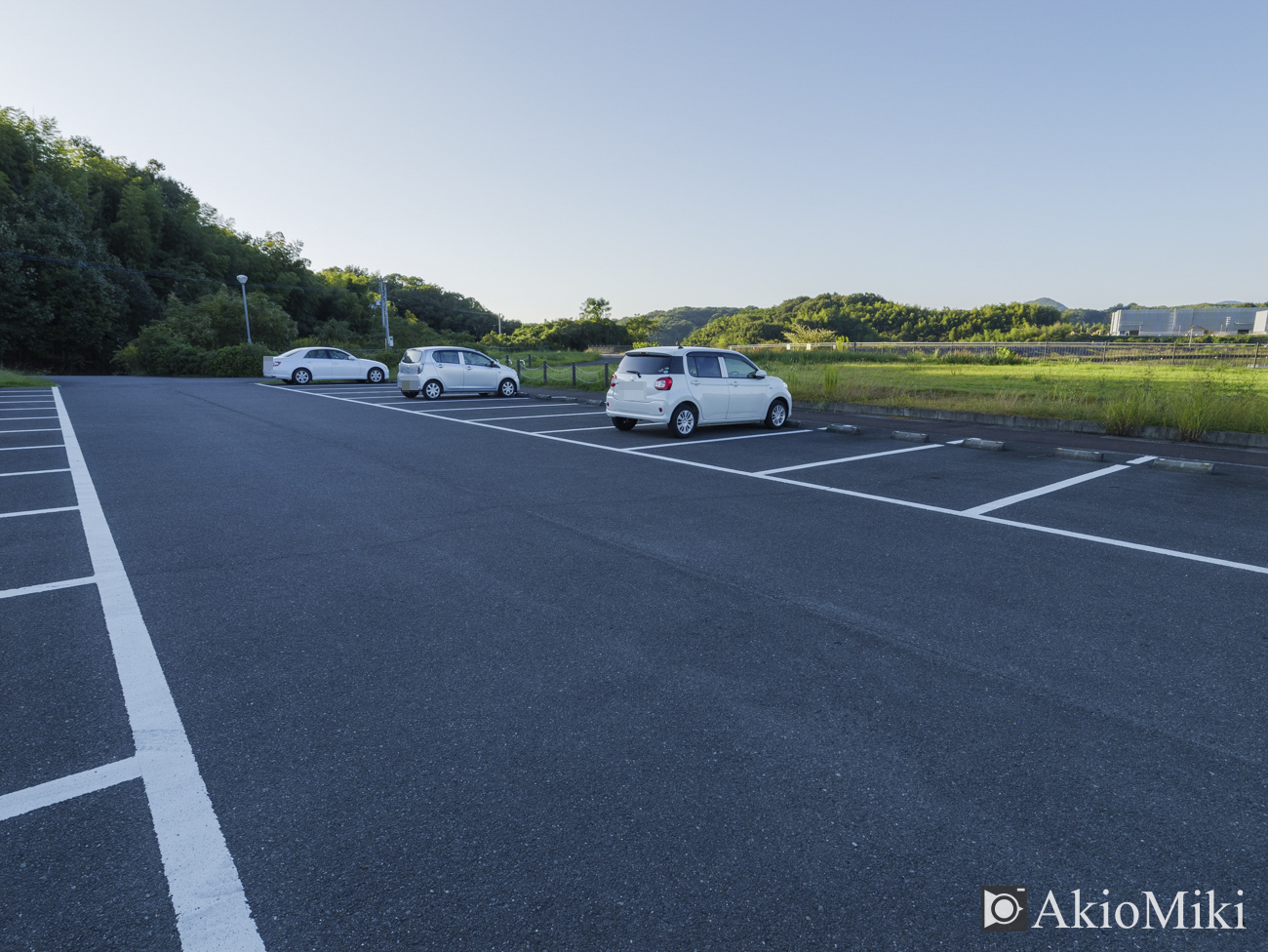 宝山湖　駐車場