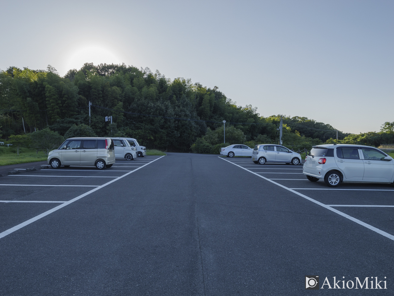 宝山湖　駐車場