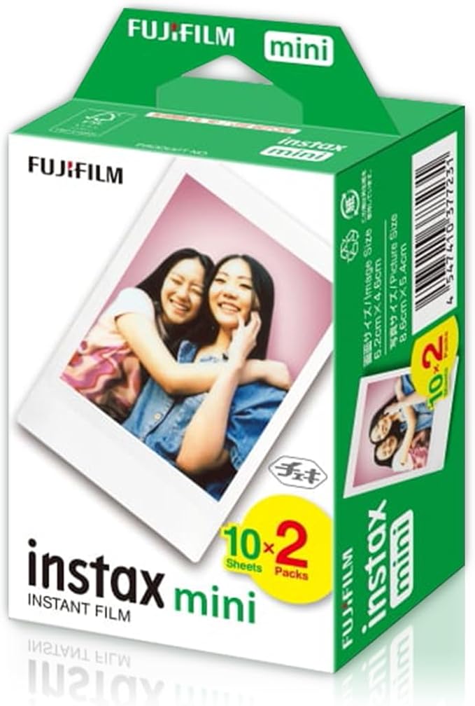 instax mini JP2 チェキ フィルム (無地, 20枚)
