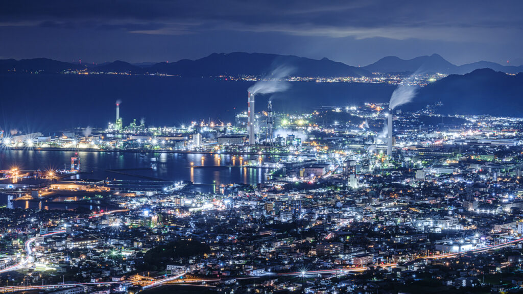 愛媛県　具定展望台