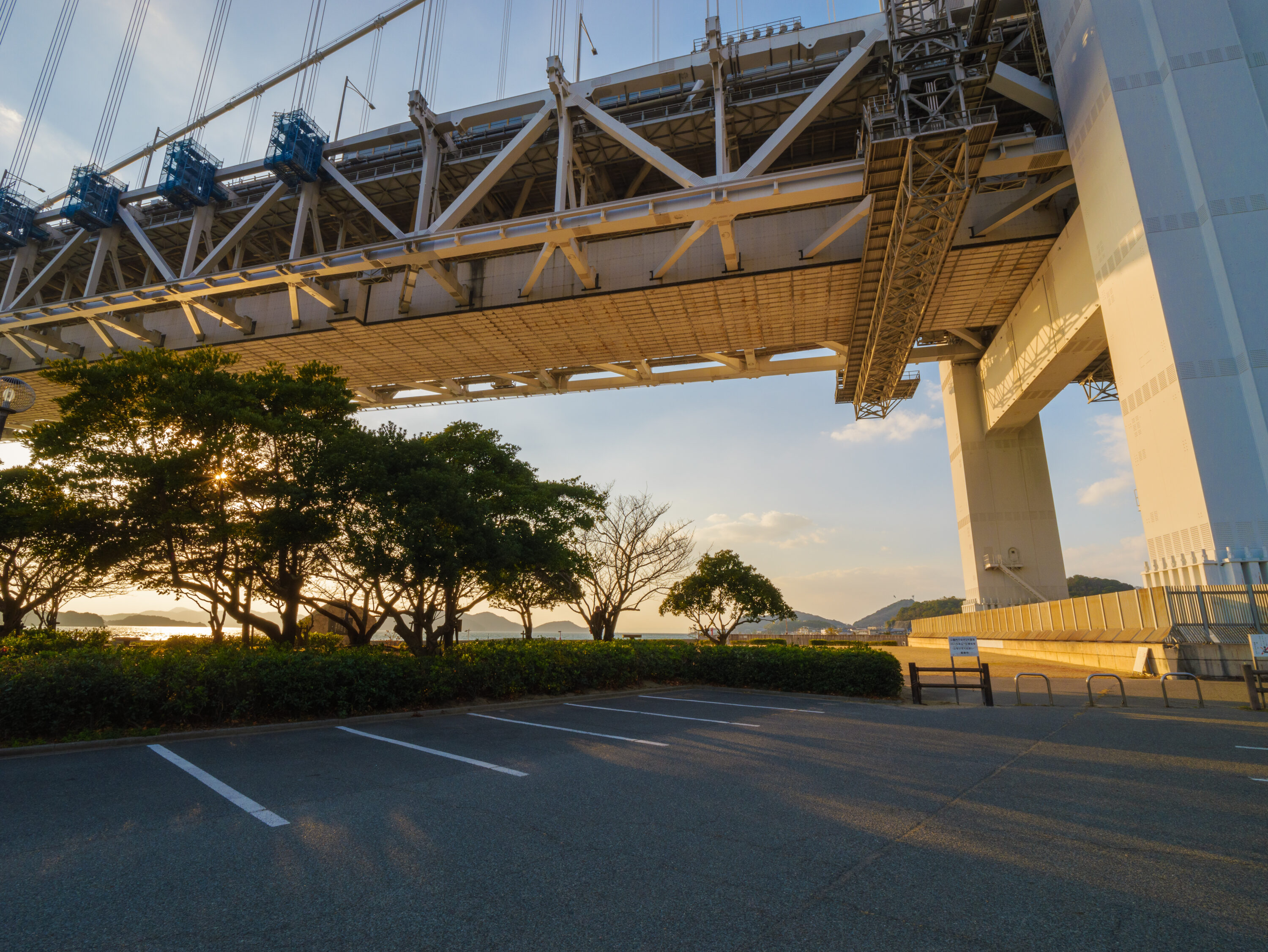 田土浦公園　瀬戸大橋