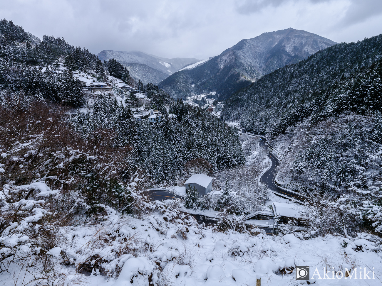 冬の祖谷渓　徳島県