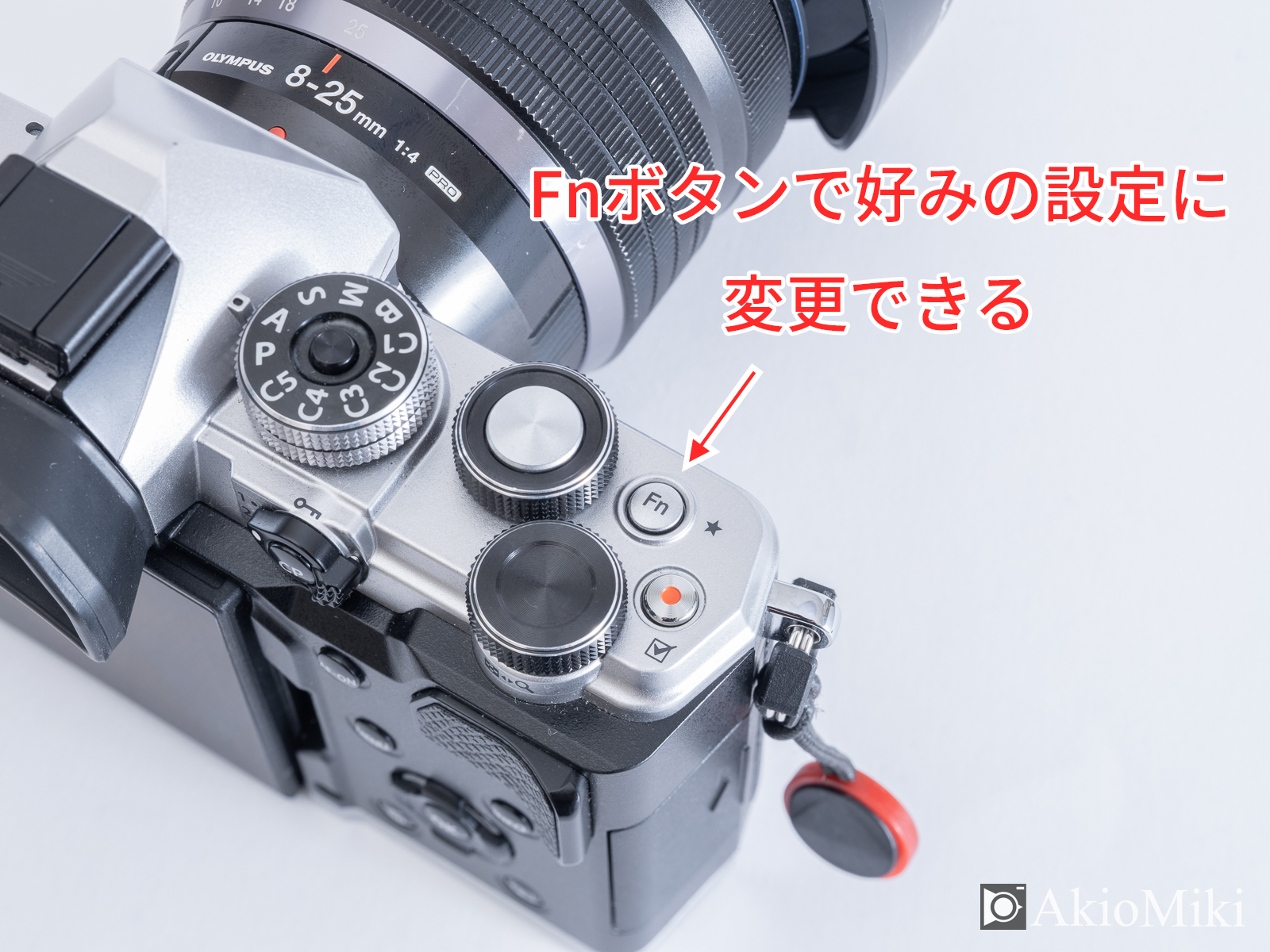 OM-3 Fnボタン