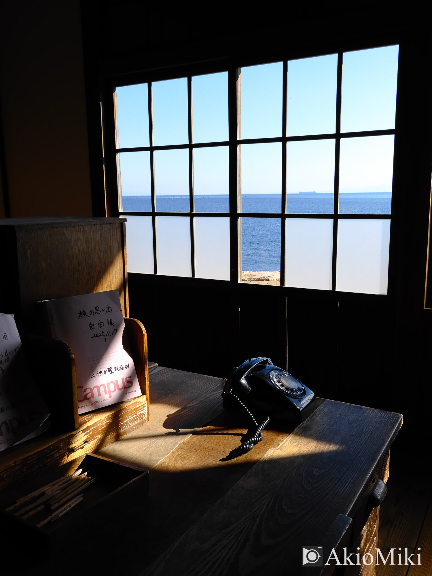 X half 二十四の瞳映画村　岬の分教場　Velvia