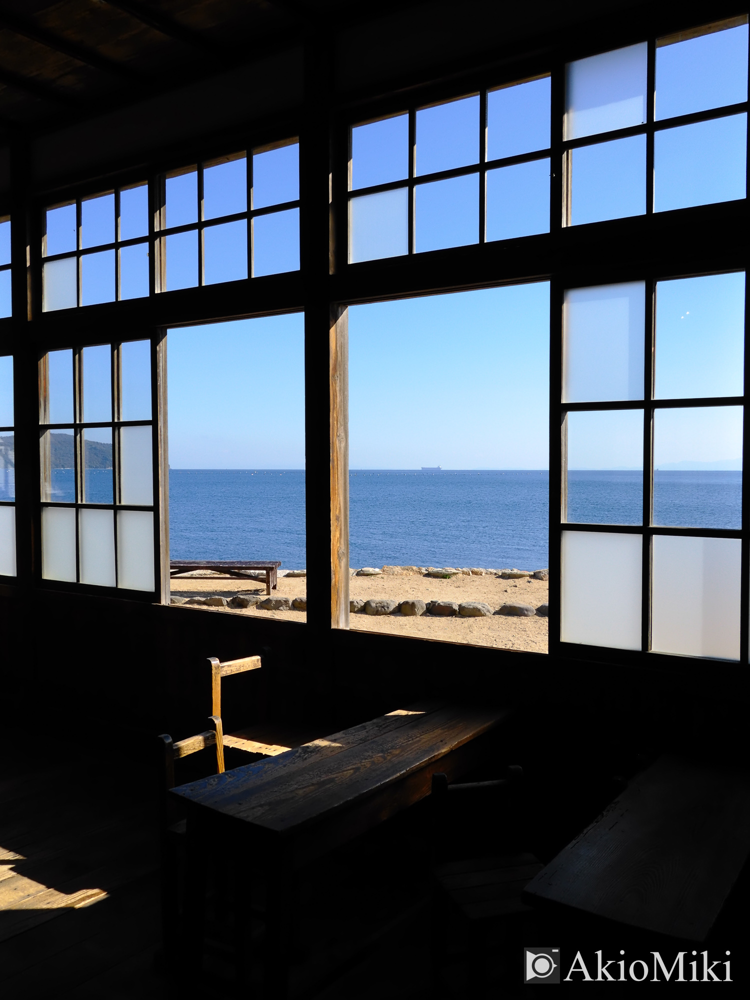 X half 二十四の瞳映画村 岬の分教場 Velvia