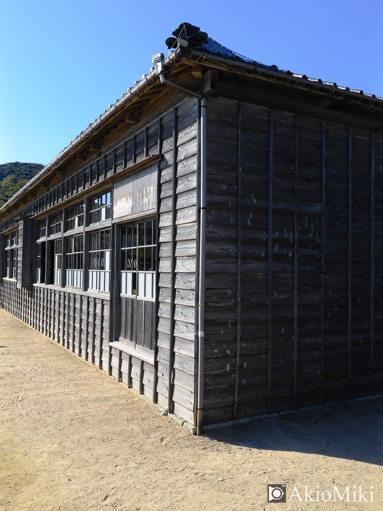 X half 二十四の瞳映画村 岬の分教場 Velvia