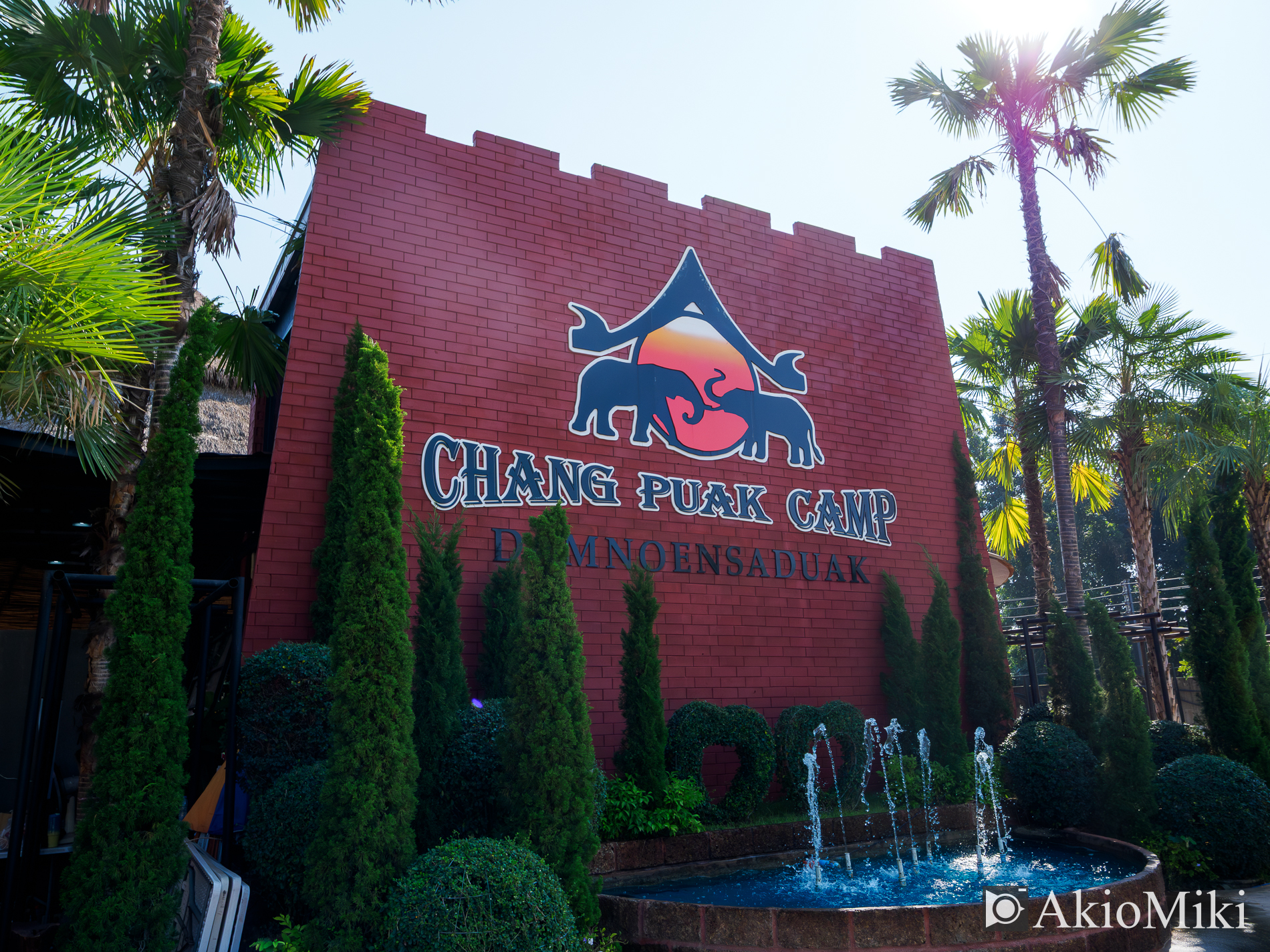 本格的な象乗り体験 + ダムヌンサドゥアック水上マーケット半日観光